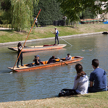 Punting in Cambridge