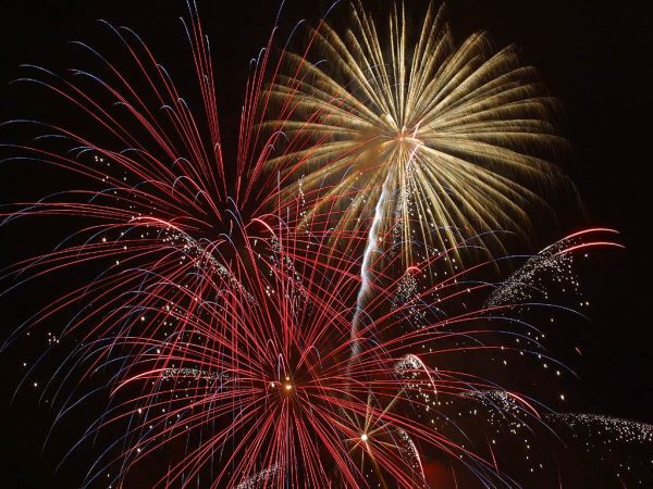 Fireworks at Kent Cricket